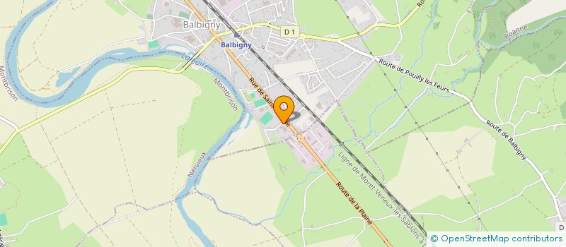 localisation de l'entreprise CONSEIL DE L'HABITAT FRANCAIS à BALBIGNY