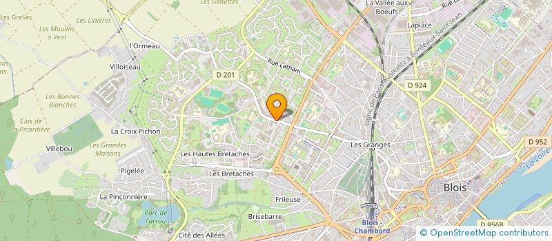 localisation de l'entreprise CONSEIL DE L ORDRE DES INFIRMIERS DU LOIR ET CHER à BLOIS