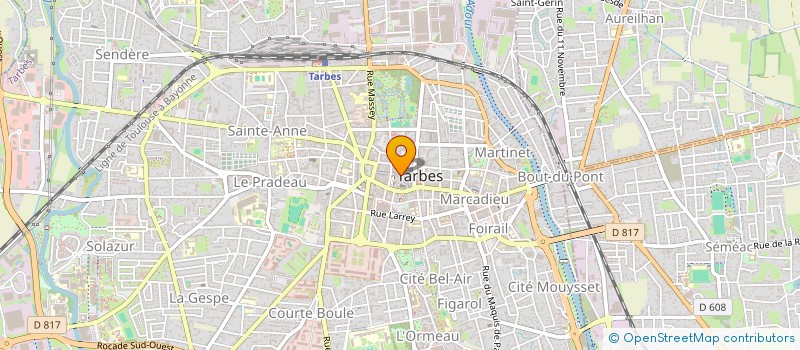 localisation de l'entreprise CONSEIL DE L ORDRE DES MEDECIN  TARBES