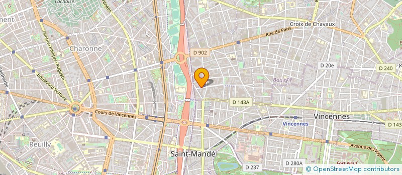 localisation de l'entreprise CONSEIL DE LA PROTECTION SOCIALE DES TRAVAILLEURS INDEPENDANTS à MONTREUIL
