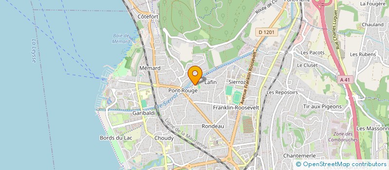 localisation de l'entreprise CONSEIL DE PARENTS D ELEVES à AIX-LES-BAINS