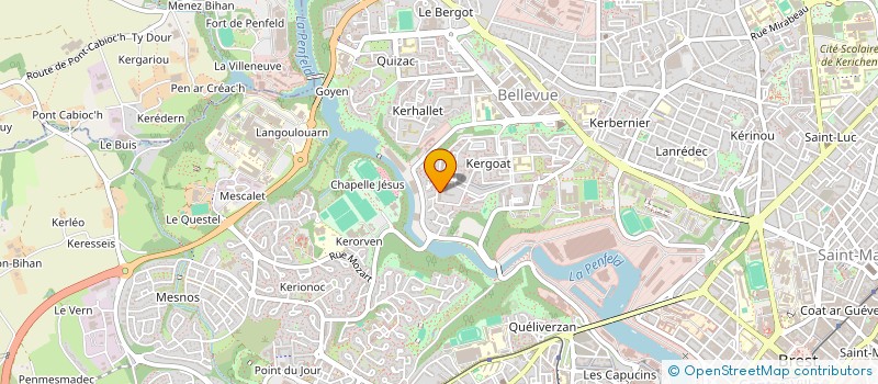 localisation de l'entreprise CONSEIL DE PARENTS D ELEVES FCPE à BREST
