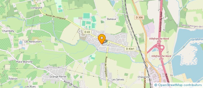 localisation de l'entreprise CONSEIL DE PARENTS D'ELEVES FCPE DU LYCEE LOUIS ARMAND à VILLEFRANCHE-SUR-SAONE