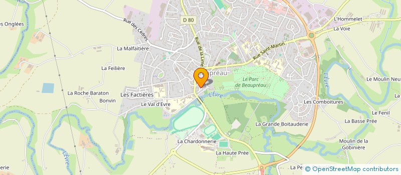 localisation de l'entreprise CONSEIL DE PARENTS ELEVES ECOLE PUBLIQUE à BEAUPREAU-EN-MAUGES