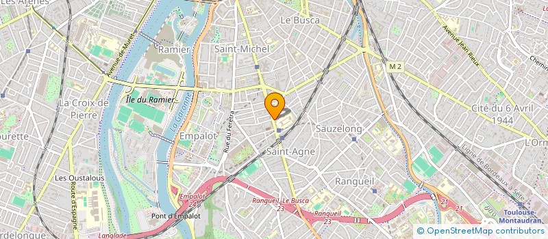 localisation de l'entreprise CONSEIL DE QUARTIER SAINT-AGNE à TOULOUSE
