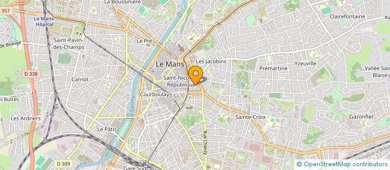 localisation de l'entreprise CONSEIL DECOR à LE MANS