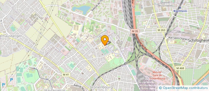 localisation de l'entreprise CONSEIL DEP ASS FAMILIALES LAIQUES à STRASBOURG