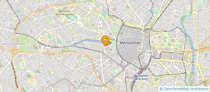 localisation de l'entreprise CONSEIL DEP DE L'ACCES AU DROIT à MONTPELLIER