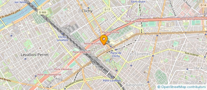 localisation de l'entreprise CONSEIL DEP DE L'ACCES AU DROIT à PARIS