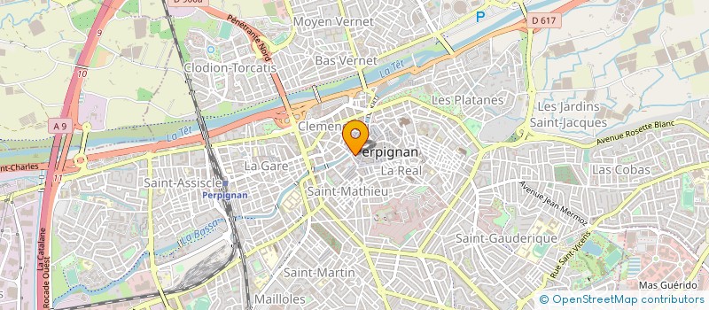 localisation de l'entreprise CONSEIL DEP DE L ACCES AU DROIT à PERPIGNAN