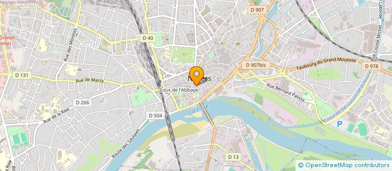 localisation de l'entreprise CONSEIL DEP DE L'ACCES AU DROIT à NEVERS