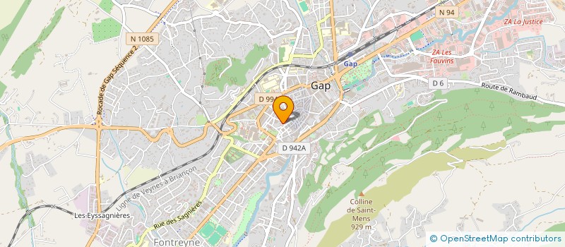 localisation de l'entreprise CONSEIL DEP DE L'ACCES AU DROIT  GAP