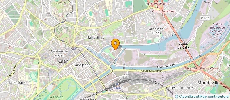 localisation de l'entreprise CONSEIL DEP DE L'ACCES AU DROIT à CAEN