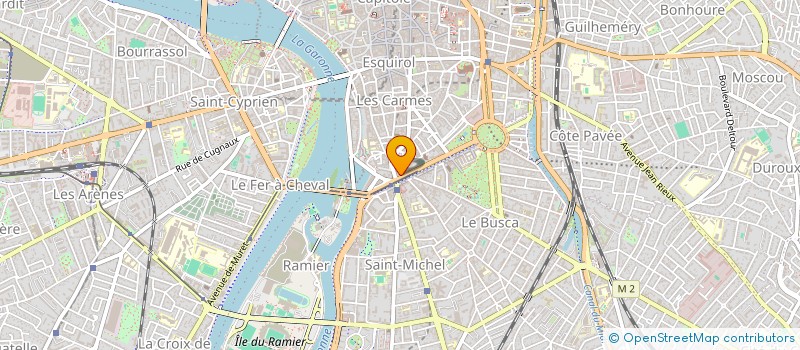 localisation de l'entreprise CONSEIL DEP DE L'ACCES AU DROIT  TOULOUSE