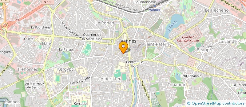 localisation de l'entreprise CONSEIL DEP DE L'ACCES AU DROIT à VANNES