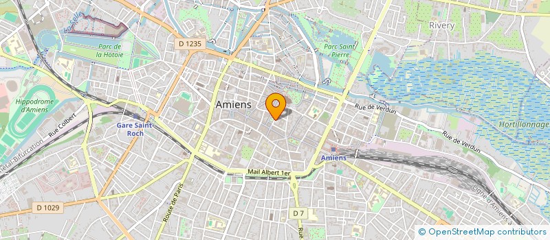 localisation de l'entreprise CONSEIL DEP DE L'ACCES AU DROIT  AMIENS