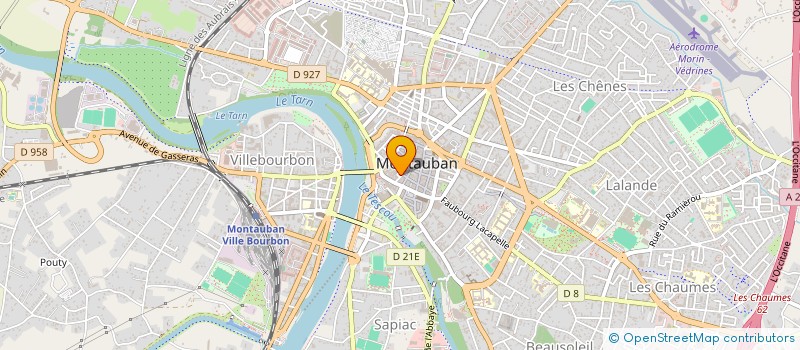 localisation de l'entreprise CONSEIL DEP DE L'ACCES AU DROIT  MONTAUBAN