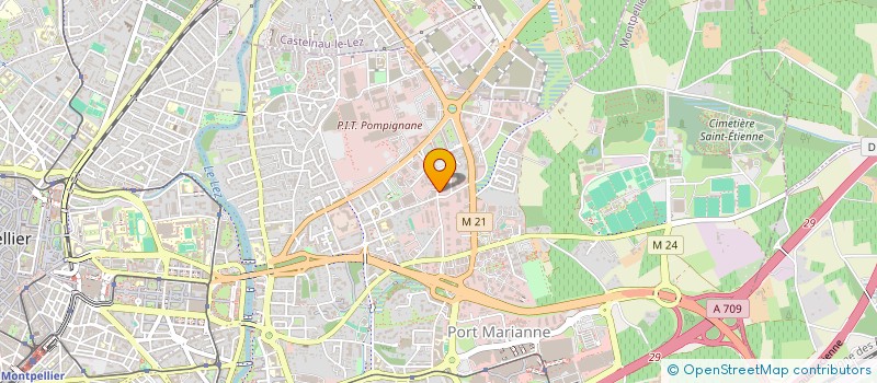 localisation de l'entreprise CONSEIL DEP ORDRE CHIRURGIENS DENTISTES  MONTPELLIER