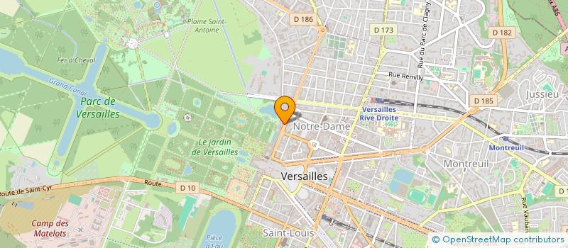 localisation de l'entreprise CONSEIL DEP PARENTS ELEVES EC PUBLIQUE à VERSAILLES