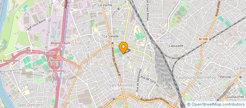localisation de l'entreprise CONSEIL DEP PARENTS ELEVES HTE GARONNE à TOULOUSE