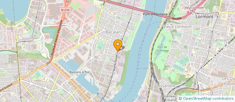 localisation de l'entreprise CONSEIL DEPART DE L'ORDRE MASSEURS KINESITH GIRONDE à BORDEAUX