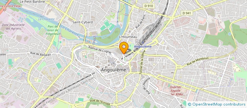 localisation de l'entreprise CONSEIL DEPART DES PARENTS D ELEVES à ANGOULEME