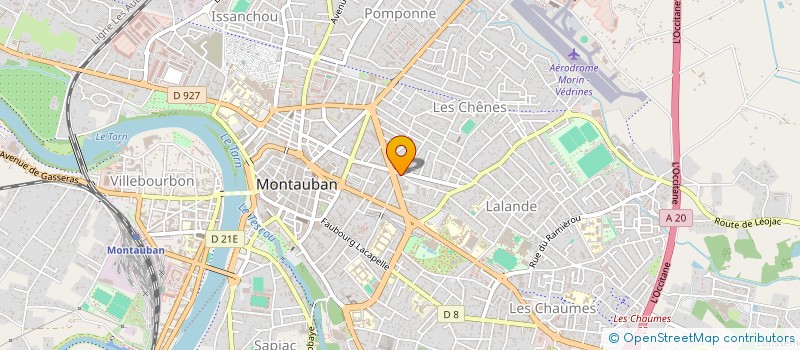 localisation de l'entreprise CONSEIL DEPART ORDRE MEDECINS  MONTAUBAN