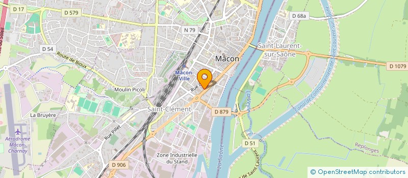 localisation de l'entreprise CONSEIL DEPART ORDRE MEDECINS  MACON