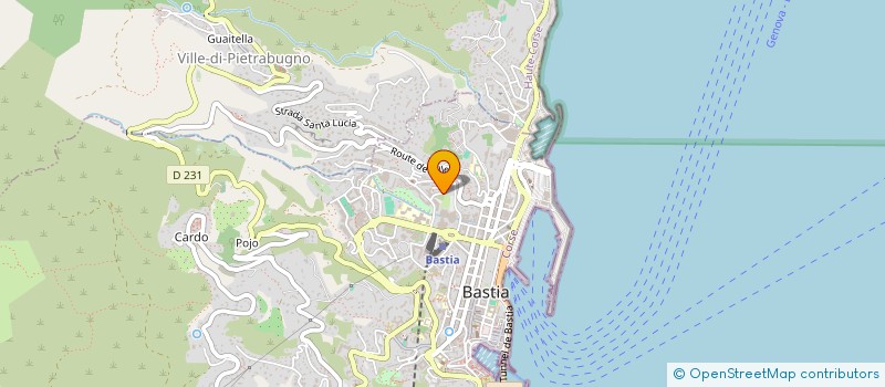 localisation de l'entreprise CONSEIL DEPART ORDRE MEDECINS à BASTIA