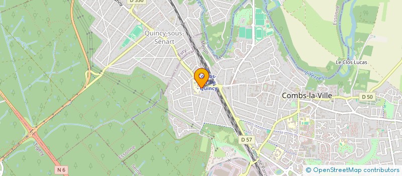 localisation de l'entreprise CONSEIL DEPART PARENTS ELEVES S ET M  COMBS-LA-VILLE