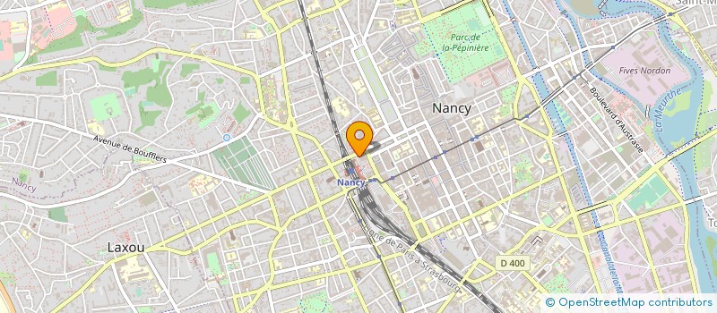 localisation de l'entreprise CONSEIL DEPARTEMENTAL DE L ORDRE DES INFIRMIERS DE MEURTHE ET MOSELLE  NANCY