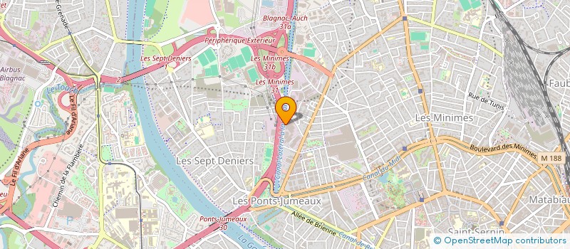 localisation de l'entreprise CONSEIL DEPARTEMENTAL DE L'ORDRE DES INFIRMIERS DU TARN à TOULOUSE