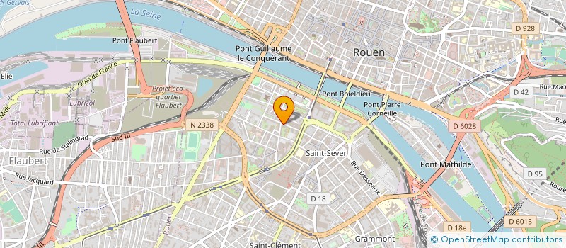 localisation de l'entreprise CONSEIL DEPARTEMENTAL DE L'ORDRE DES MASSEURS - KINESITHERAPEUTES 76 à ROUEN