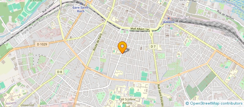 localisation de l'entreprise CONSEIL DEPARTEMENTAL DE L'ORDRE DES MASSEURS-KINESITHERAPEUTES SOMME à AMIENS