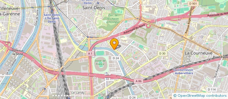 localisation de l'entreprise CONSEIL DEPARTEMENTAL DES ASSOCIATIONS FAMILIALES LAIQUES DE LA SEINE SAINT DENIS à SAINT-DENIS