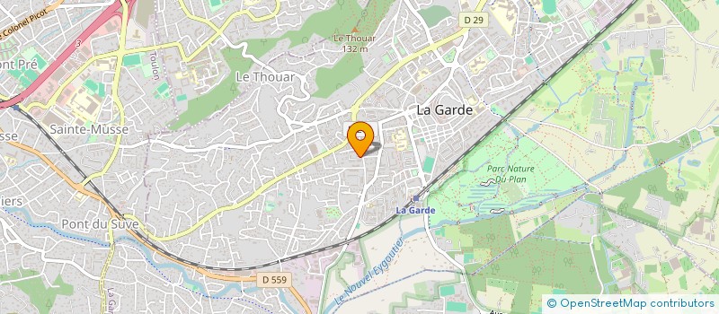 localisation de l'entreprise CONSEIL DEPARTEMENTAL DES MAROCAINS DE FRANCE à LA GARDE