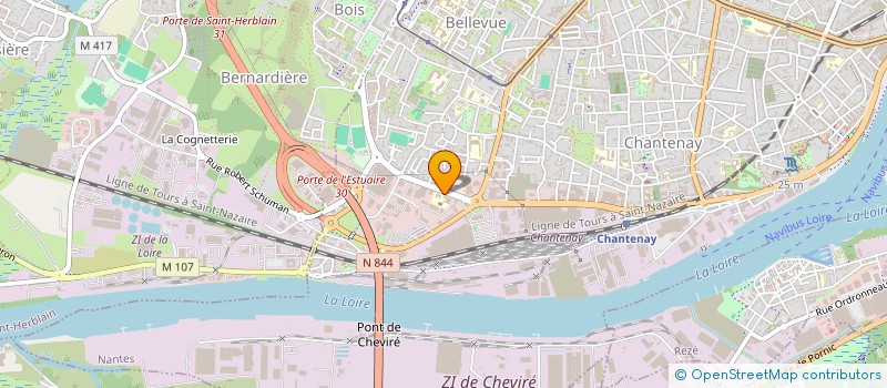 localisation de l'entreprise CONSEIL DEPARTEMENTAL DES MOSQUEES DE LOIRE-ATLANTIQUE (CDM) à NANTES
