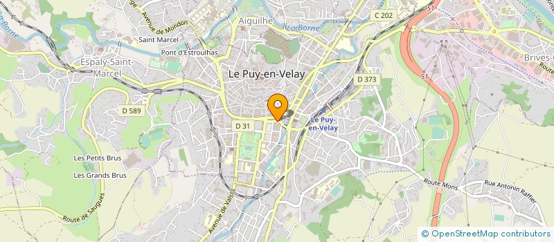 localisation de l'entreprise CONSEIL DEPT DES PROFESSIONS DE SANTE à LE PUY-EN-VELAY