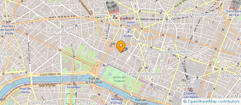 localisation de l'entreprise CONSEIL DES BOURSES DE VALEURS à PARIS