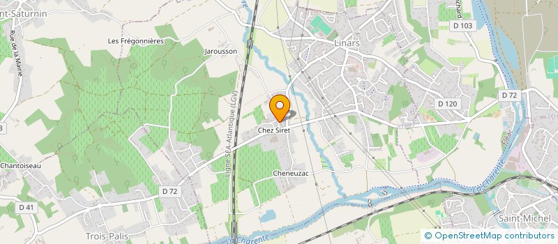 localisation de l'entreprise CONSEIL DES PARENTS D ELEVES à LINARS