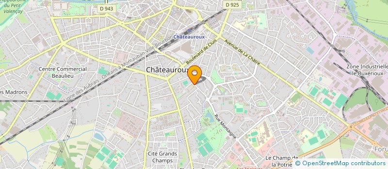 localisation de l'entreprise CONSEIL DES PARENTS D ELEVES à CHATEAUROUX