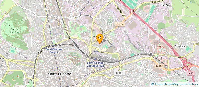 localisation de l'entreprise CONSEIL DES PARENTS D ELEVES  SAINT-ETIENNE