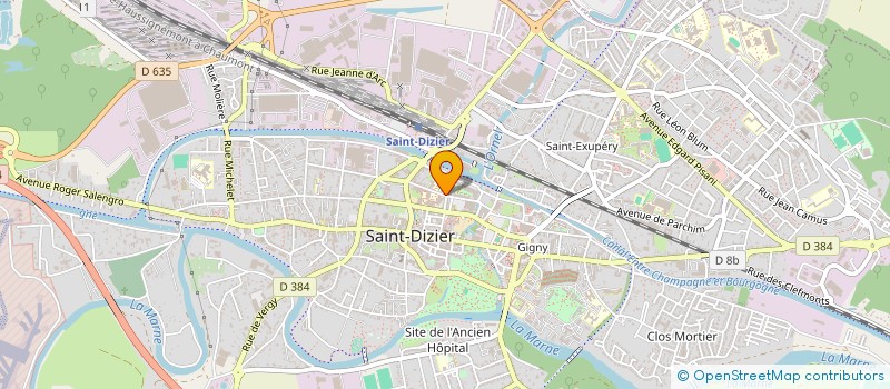 localisation de l'entreprise CONSEIL DES PARENTS D ELEVES à SAINT-DIZIER