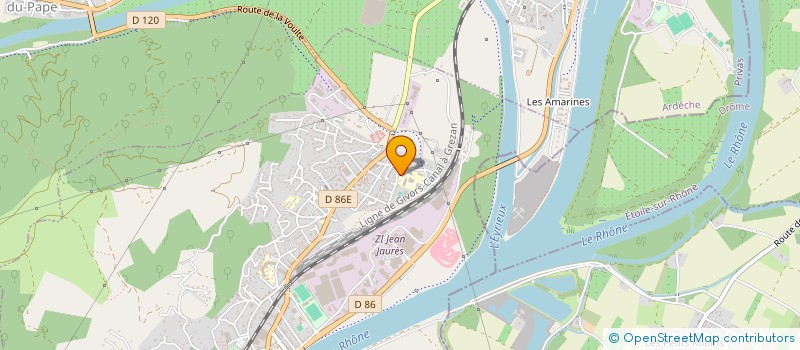 localisation de l'entreprise CONSEIL DES PARENTS D'ELEVES DE L'ENSEIGNEMENT PUBLIC DE LA VOULTE  LA VOULTE-SUR-RHONE