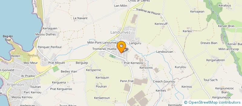 localisation de l'entreprise CONSEIL DES PARENTS D ELEVES DE LANILDUT à LANILDUT