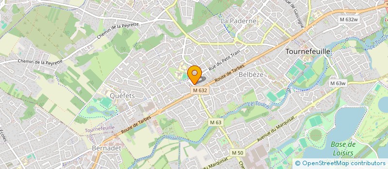 localisation de l'entreprise CONSEIL DES PARENTS D'ELEVES DU COLLEGE DE TOURNEFEUILLE - FEDERATION EX CORNEC  TOURNEFEUILLE