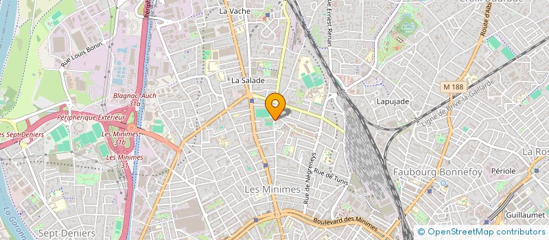 localisation de l'entreprise CONSEIL DES PARENTS D'ELEVES DU LYCEE DES ARENES à TOULOUSE