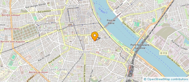 localisation de l'entreprise CONSEIL DEVELOPPEMENT ET STRATEGIE  BORDEAUX