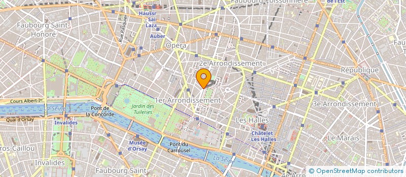 localisation de l'entreprise CONSEIL DISTRIBUTION INTERNATIONAL à PARIS