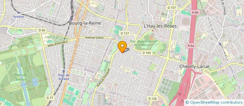localisation de l'entreprise CONSEIL DU VAL à L'HAY-LES-ROSES